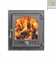 Дверка Везувий 210 Антрацит 370*400