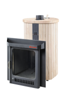 Печь для бани Ферингер Ламель Оптима "Окаменевшее дерево" наборный до 28 м³ (серия ПФ)