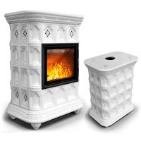 КимрПечь Истра центральный Белый (комплектация: Астов-МЛ700)