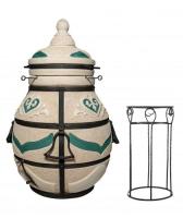 Тандыр Амфора Дастархан (в комплекте со стойкой под крышку)