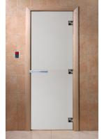 Дверь DoorWood Сатин "Люкс" матовая 0.8*2.0 (коробка ольха)