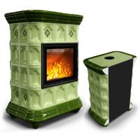 КимрПечь Истра пристенный Олива (комплектация: Астов-МЛ700)