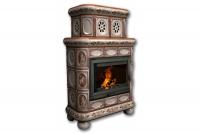 Камин КимрПечь Медальон пристенный двухярусный Модерн