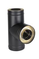 КПД ЧЕРНЫЙ Тройник сэндвич 90* ф200х280