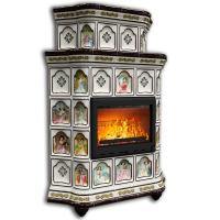 КимрПечь Истра угловой двухъярусный Муха (комплектация: Астов-МЛ700)