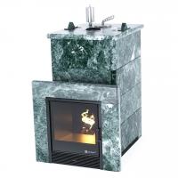 Печь для бани ИзиСтим Сочи в полноценном кожухе Змеевик