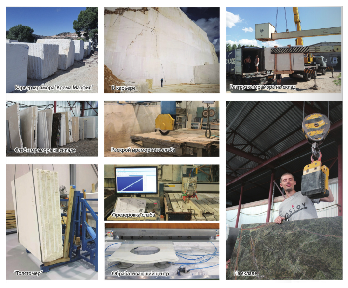 Как создаётся мраморный камин: репортаж