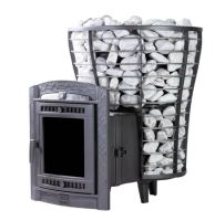 Печь для бани «Атмосфера V» сетка нержавейка ПроМеталл