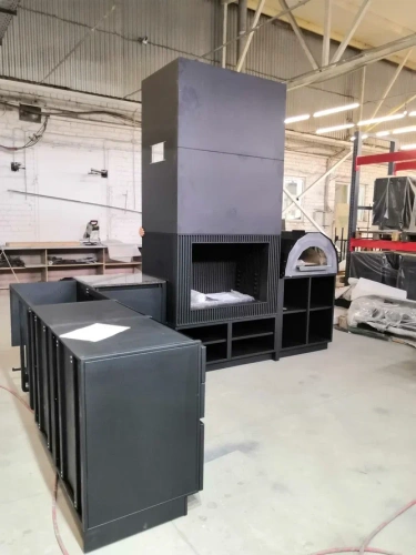 Кухня ASTOV BBQ по индивидуальному проекту