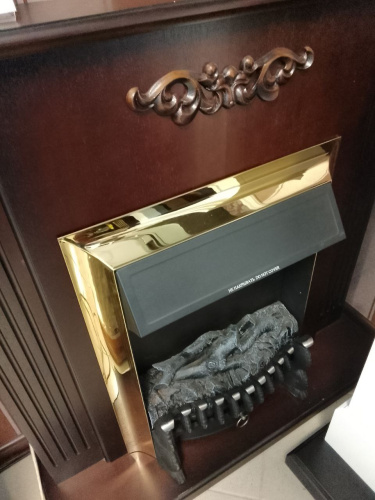 Комплект Портал Royal Flame Lumsden STD махагон коричневый антик + Очаг Royal Flame Fobos FX M Black