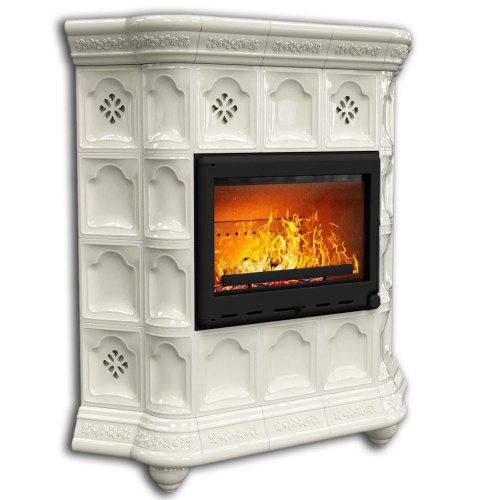 КимрПечь Печь для дома на дровах Истра угловой Ваниль