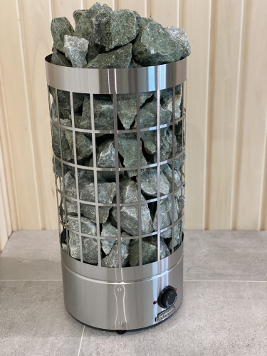 Печь Цилиндр Плюс 6 кВт (6-10 м3) РЭК Ресурс электрокаменка ЭКМ