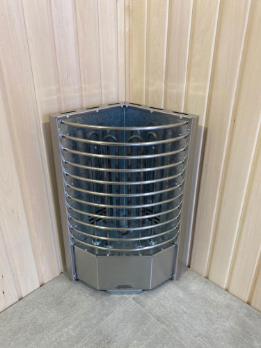 Печь Олимпия 6 кВт (6-10 м3) Угловая РЭК Ресурс электрокаменка ЭКМ