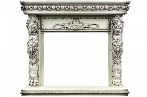 Комплект Портал Royal Flame Windsor слоновая кость, темная патина + Очаг Dimplex Symphony 30