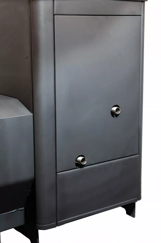 Печь для бани Варвара Паленица с теплообменником глухая дверка