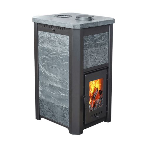 Печь для бани Варвара Сказка мини "Дуэт" Талькохлорит