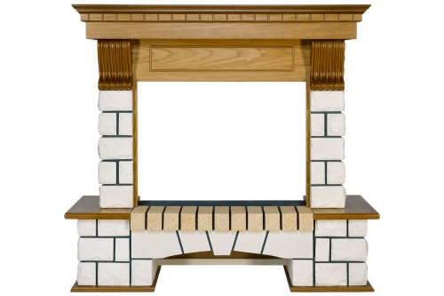 Портал Pierre Luxe - Белый / Дуб