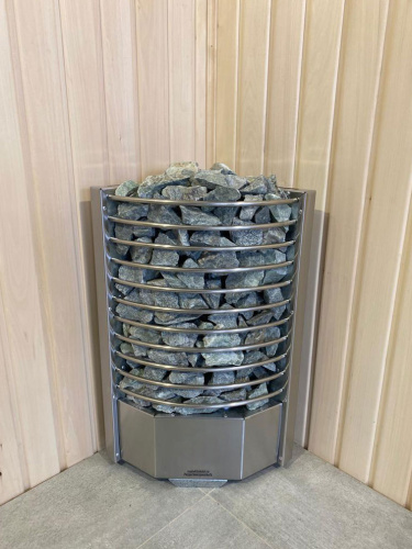 Печь Олимпия 6 кВт (6-10 м3) Угловая РЭК Ресурс электрокаменка ЭКМ