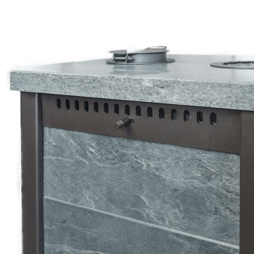 Печь-камин универсальная Варвара Сказка мини "Дуэт" Талькохлорит