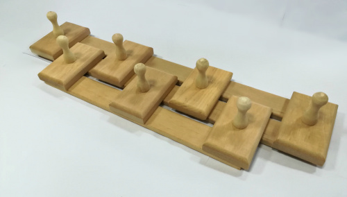 Вешалка Cooper комбинированная 7 креплений ольха ВК-7