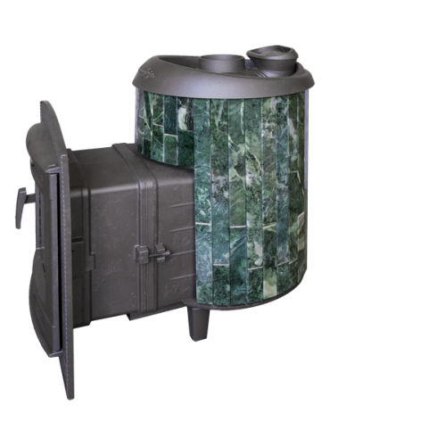 Печь для бани Атмосфера L до 20 м³ в ламелях ПроМеталл