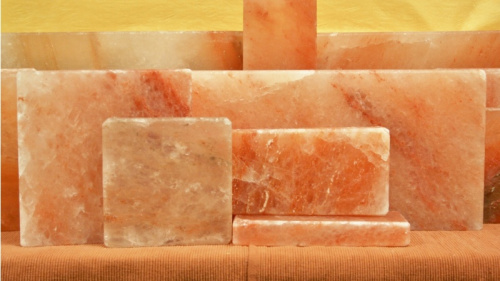 Гималайская соль кирпич 20х10х5 см гладкий