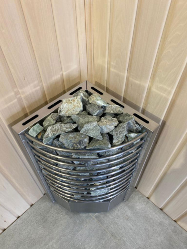 Печь Олимпия 7 кВт (7-11 м3) Угловая РЭК Ресурс электрокаменка ЭКМ