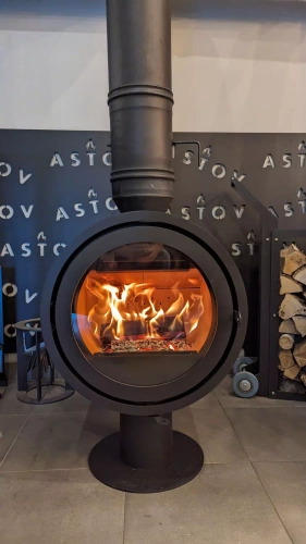 Печь-камин АСТОВ ASTOV D 600 на ноге