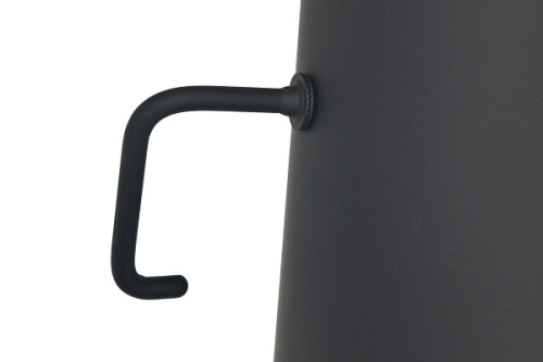 Шибер (труба с шибером) КПД ЧЁРНЫЙ 0,25м (250мм)