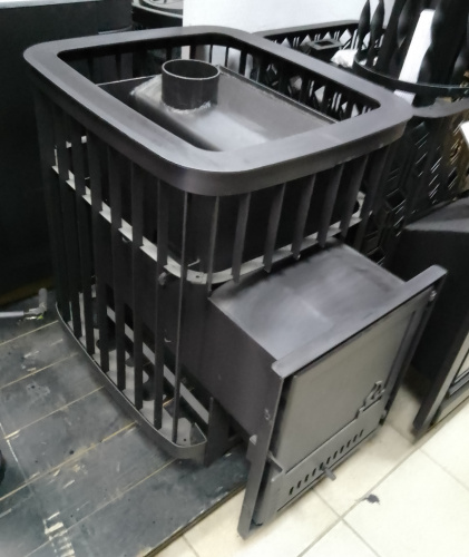 Печь для бани Варвара Каменка глухая дверка до 24 м³