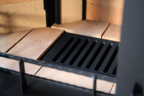 Печь-камин НМК стальная "Сибирь" 15 кВт