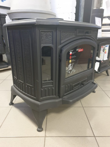 Печь-камин Kratki Koza K9 (Коза К9) (турбина) с вентилятором