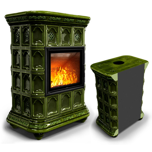 КимрПечь Истра пристенный Хвоя (комплектация: Астов-МЛ700)