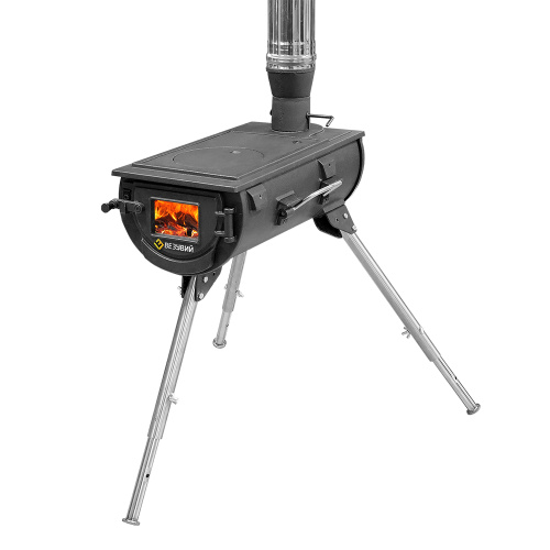 Печь походная "Везувий Travel" (из чугуна)