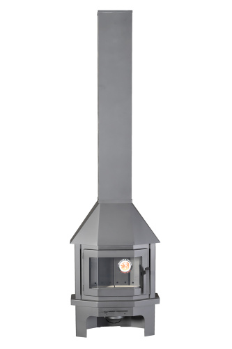 Камин Экокамин Мюнхен пристенно-угловой Мини графит PKN176M