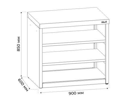 Стол Helios SMART-900 (HS-KU02-S900)