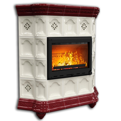 КимрПечь Истра угловой Вишня