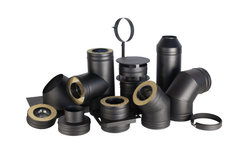 КПД ЧЕРНЫЙ Отвод сэндвич 90* ф180х260