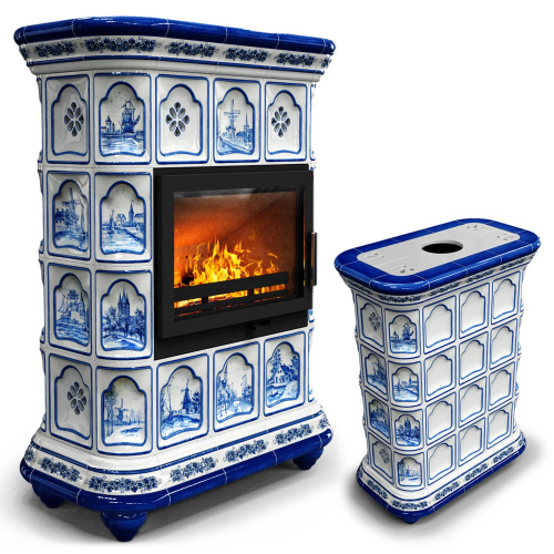 КимрПечь Истра центральный Голландия (комплектация: Ладья-700)