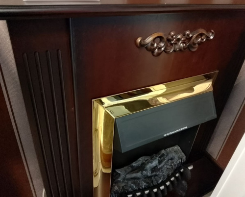 Комплект Портал Royal Flame Lumsden STD махагон коричневый антик + Очаг Royal Flame Fobos FX M Black