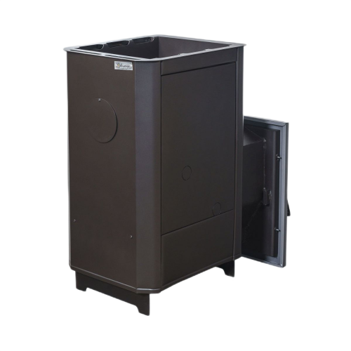 Печь для бани Варвара Мини с навесным баком глухая дверка