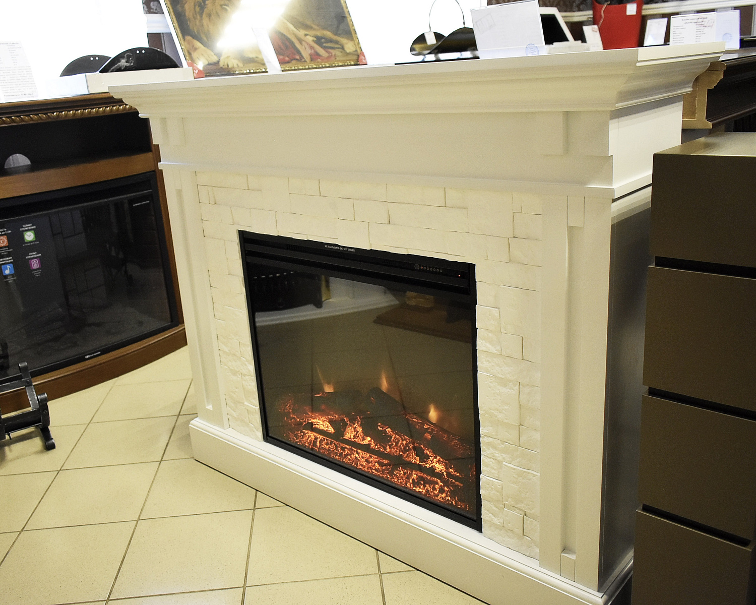 Скидка 20%! Электрические камины