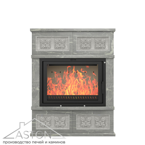 Камин АСТОН (ASTON)  800 «ПИЛЛАУ» Н-1326 Талькохлорит