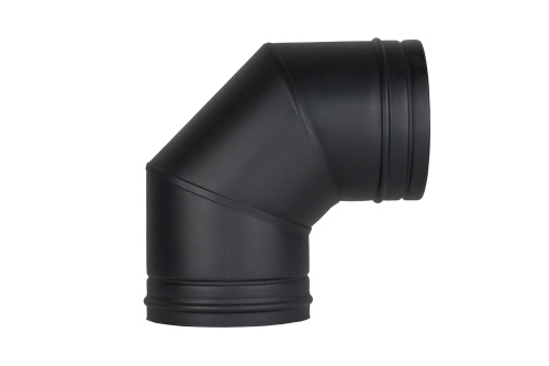 КПД ЧЕРНЫЙ Отвод сэндвич 90* ф120х200