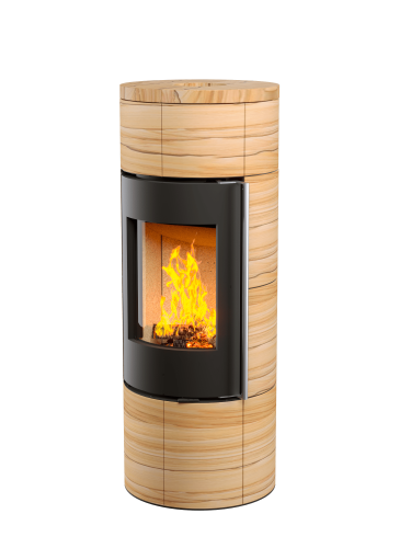 Печь-камин Астов R1.0 L К MAX Песчаник