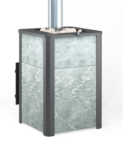 Печь для бани ВЕЗУВИЙ Легенда 16 Панорама "М" талькохлорит