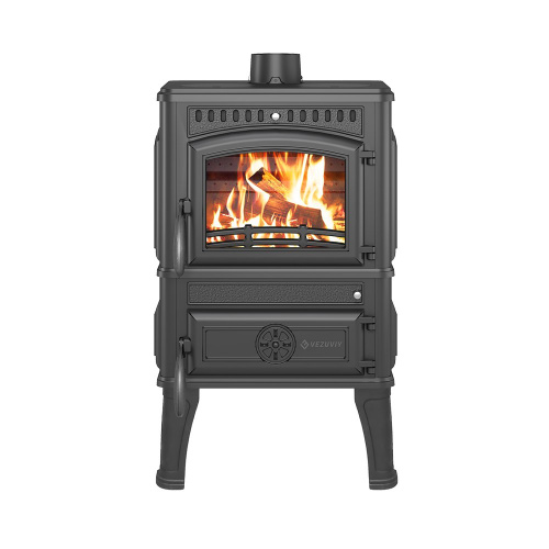 Печь-камин Везувий LV-12S "Антрацит" (конфорки)