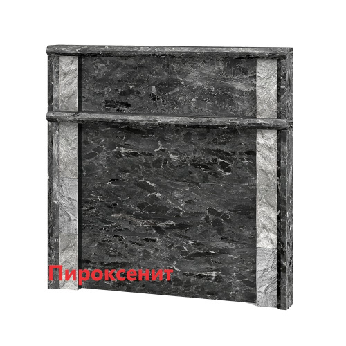 Портал Везувий для банной печи из натурального камня универсальный