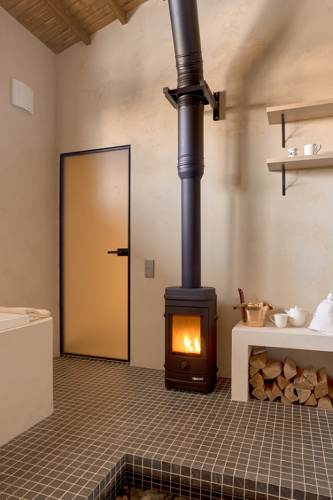 Печь-камин ЭВЕРЕСТ (EVEREST)   F7